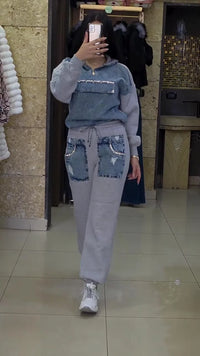 Conjunto de Mezclilla Estilo Casual