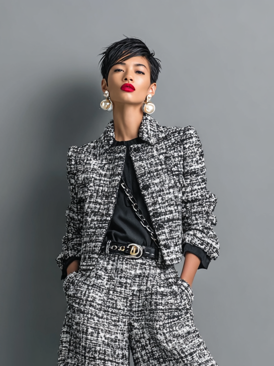 Conjunto Elegante Malva