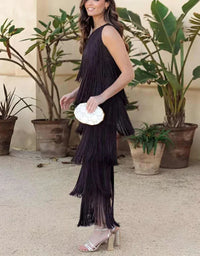 Vestido de Flecos Fiona