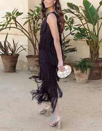 Vestido de Flecos Fiona