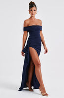Joyce Maxi Dress - Navy Dress XS Babyboo Fashion Premium Exclusive Design
