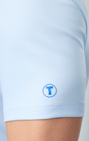 Polo de manga corta con botones de alto rendimiento