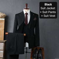 Traje formal ajustado para hombre