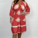 vestidos de verano estampados para mujer (LIQUIDACIÓN)