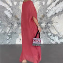 Vestido transpirable con cuello en V