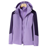 Chaqueta impermeable para exteriores 3 en 1