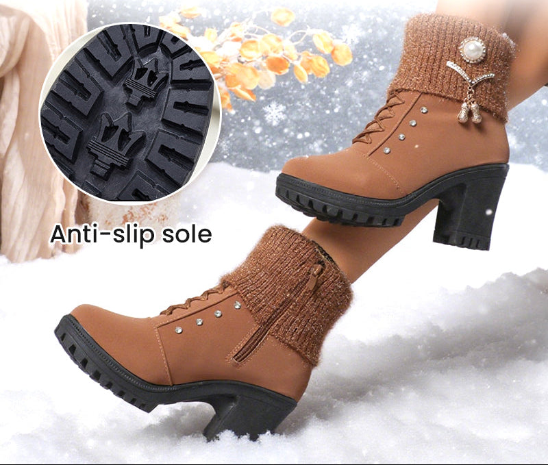 Botas gruesas y cálidas