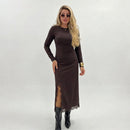 Vestido Retro Ajustado Hilona