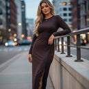 Vestido Retro Ajustado Hilona