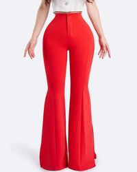 Pantalones con abertura lateral