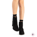 Botín Paloma con tacón alto