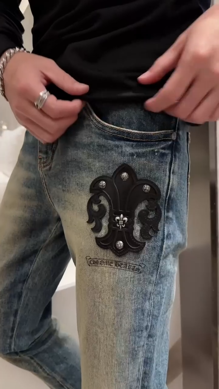 Vaquero Casual Estampado Luy