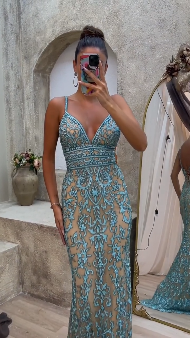 Vestidos largos cruzados zily