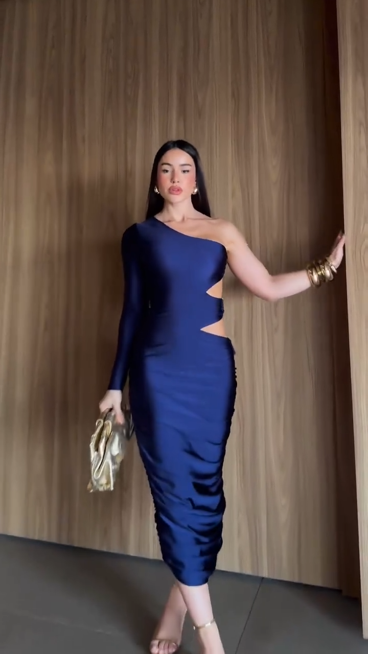 Vestido Midi Chic Diana