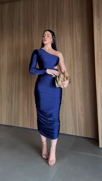 Vestido Midi Chic Diana