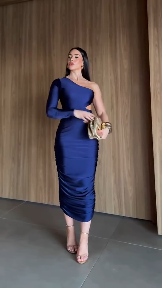 Vestido Midi Chic Diana