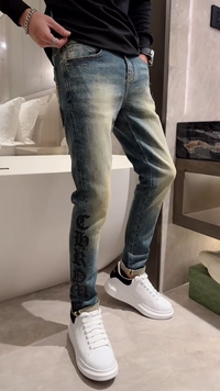 Vaquero Casual Estampado Luy