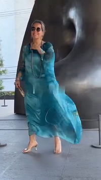 Vestido Vaporoso Estampado