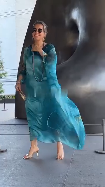 Vestido Vaporoso Estampado